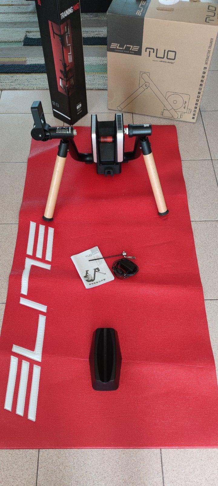 Home-trainers Elite Duo en très bon état, Sports & Fitness, Cyclisme