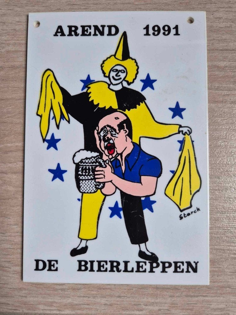 Carnaval Aalst medaille Arend De bierleppen 1991, Enlèvement ou Envoi