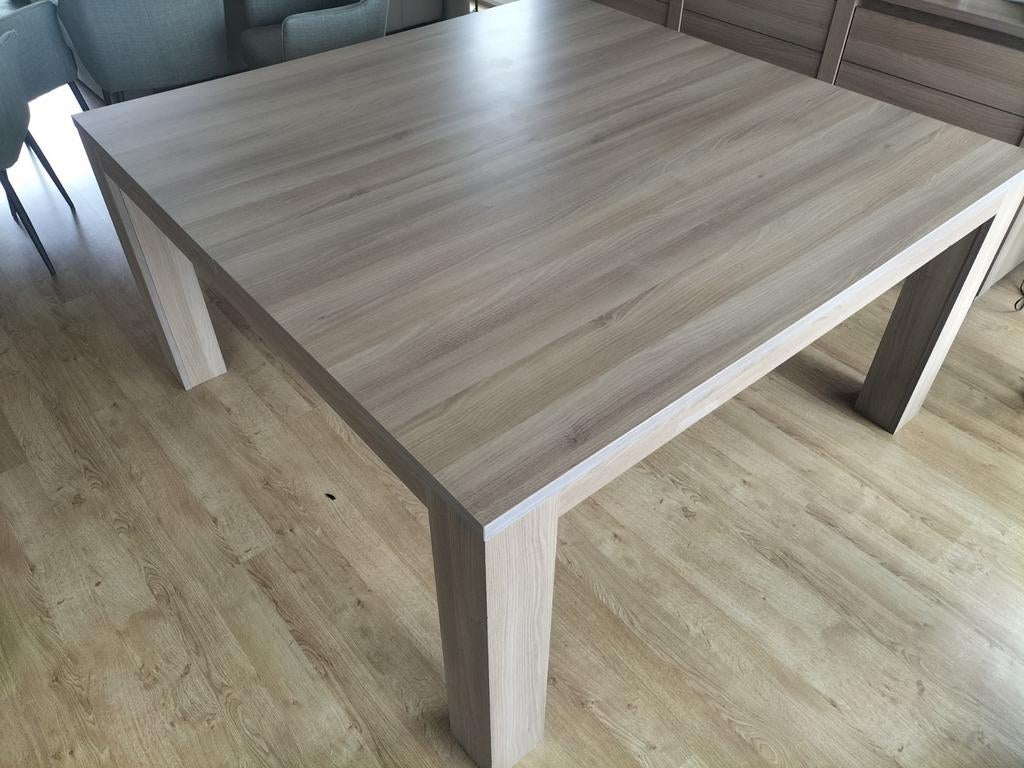 Vierkante eetkamertafel te koop 150 op 150cm, Enlèvement