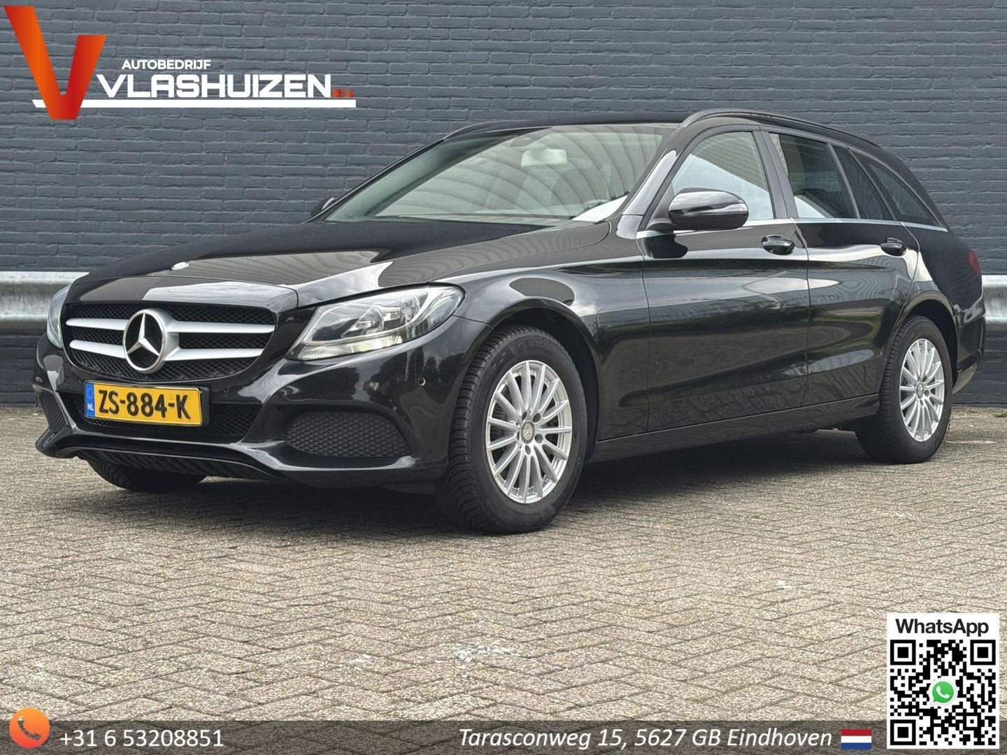Mercedes-Benz C 200 Estate CDI Ambition | Cruise | Airco | N, Auto's, Parkeerassistent, 109 g/km, Zwart, C-Klasse
