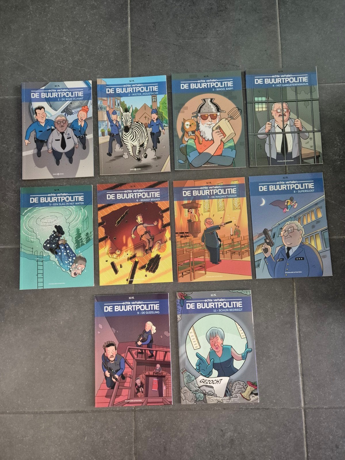 strips de buurtpolitie, Ophalen, Zo goed als nieuw, Nix