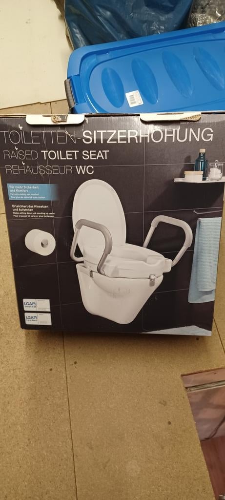 Wc verhoger met armsteunen, Doe-het-zelf en Bouw, Ophalen, Toilet