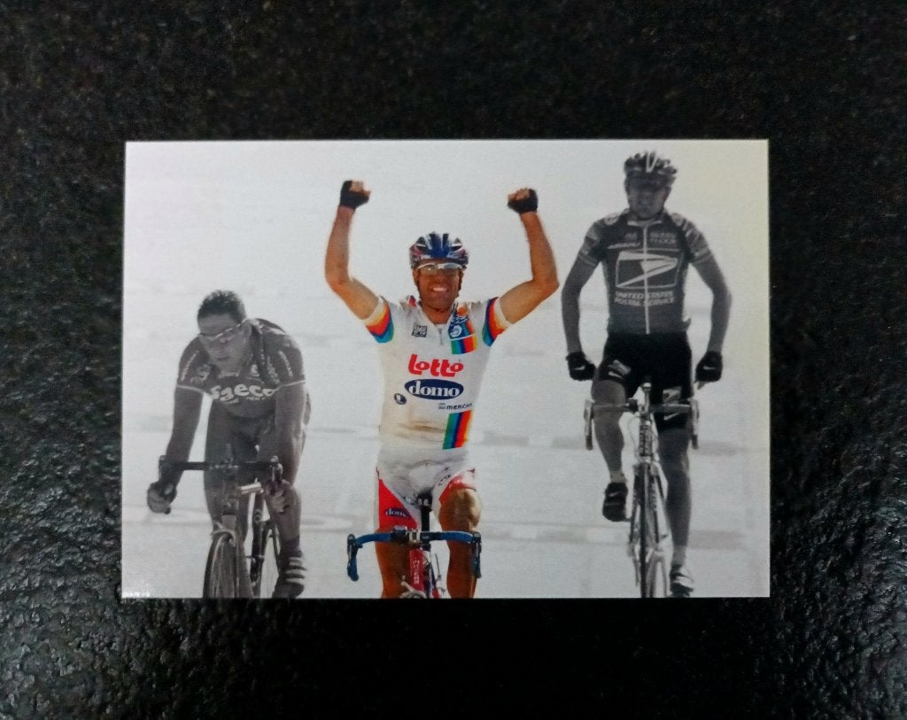 Postkaart Peter Van Petegem (Parijs-Roubaix 2003), Verzenden, Nieuw