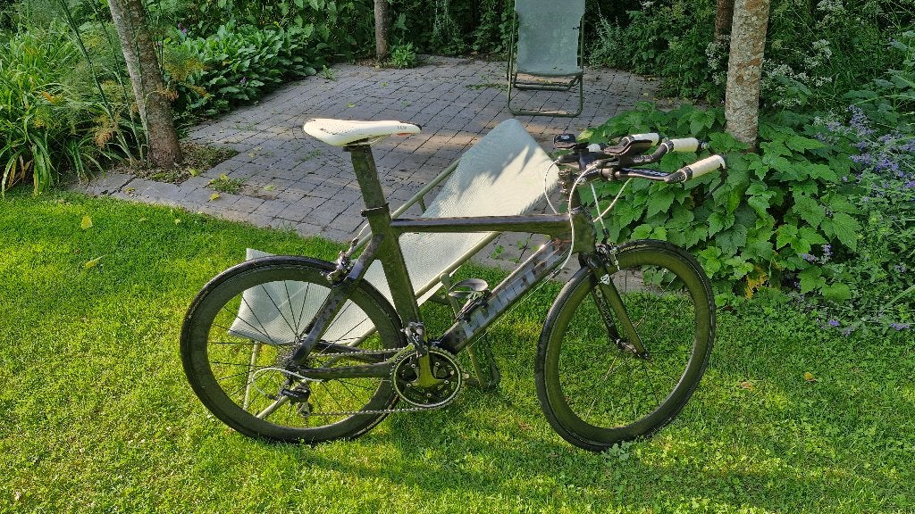 triatlonfiets, 900 euro, Fietsen en Brommers, Fietsen | Racefietsen, Gebruikt, Overige merken, 15 tot 20 versnellingen, 26 inch