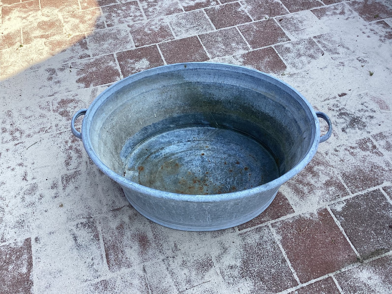 Zinken was kuip, Tuin en Terras, Ophalen, Gebruikt, Metaal, Tuin