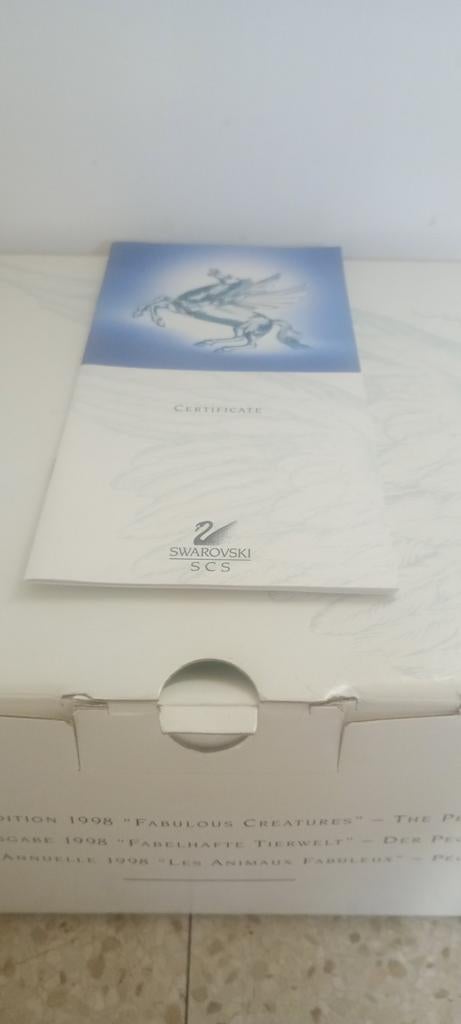 Swarovski kristal, "Fabelachtig Dierenrijk" - De Pegasus, Verzamelen, Swarovski, Ophalen