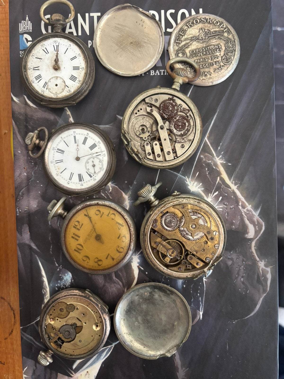 Montres ancienne, Enlèvement
