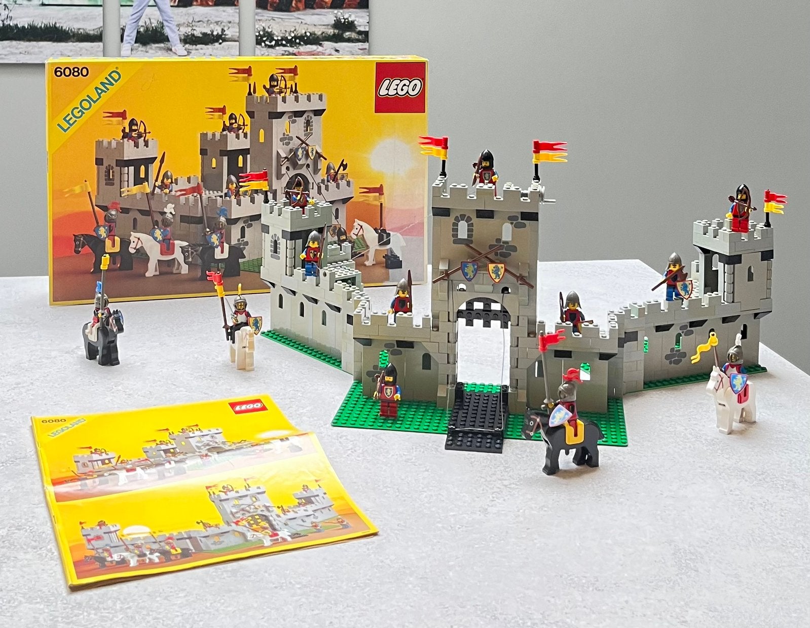 LEGO 6080 King’s Castle – met doos én plastic inlay, Instructions incluses, Enlèvement ou Envoi, Lego, Ensemble complet