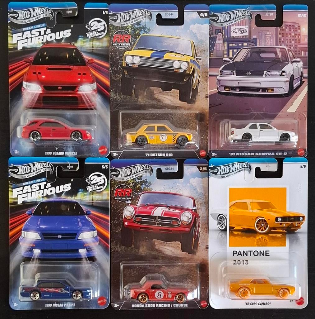 Hot Wheels Silver-serie, Hobby en Vrije tijd, Modelauto's | Overige schalen, Ophalen of Verzenden