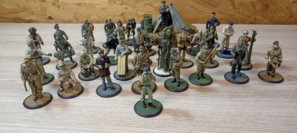 32 soldats de "plomb"  Allemand 1/32 ww2, Envoi, Armée de terre, Autres types