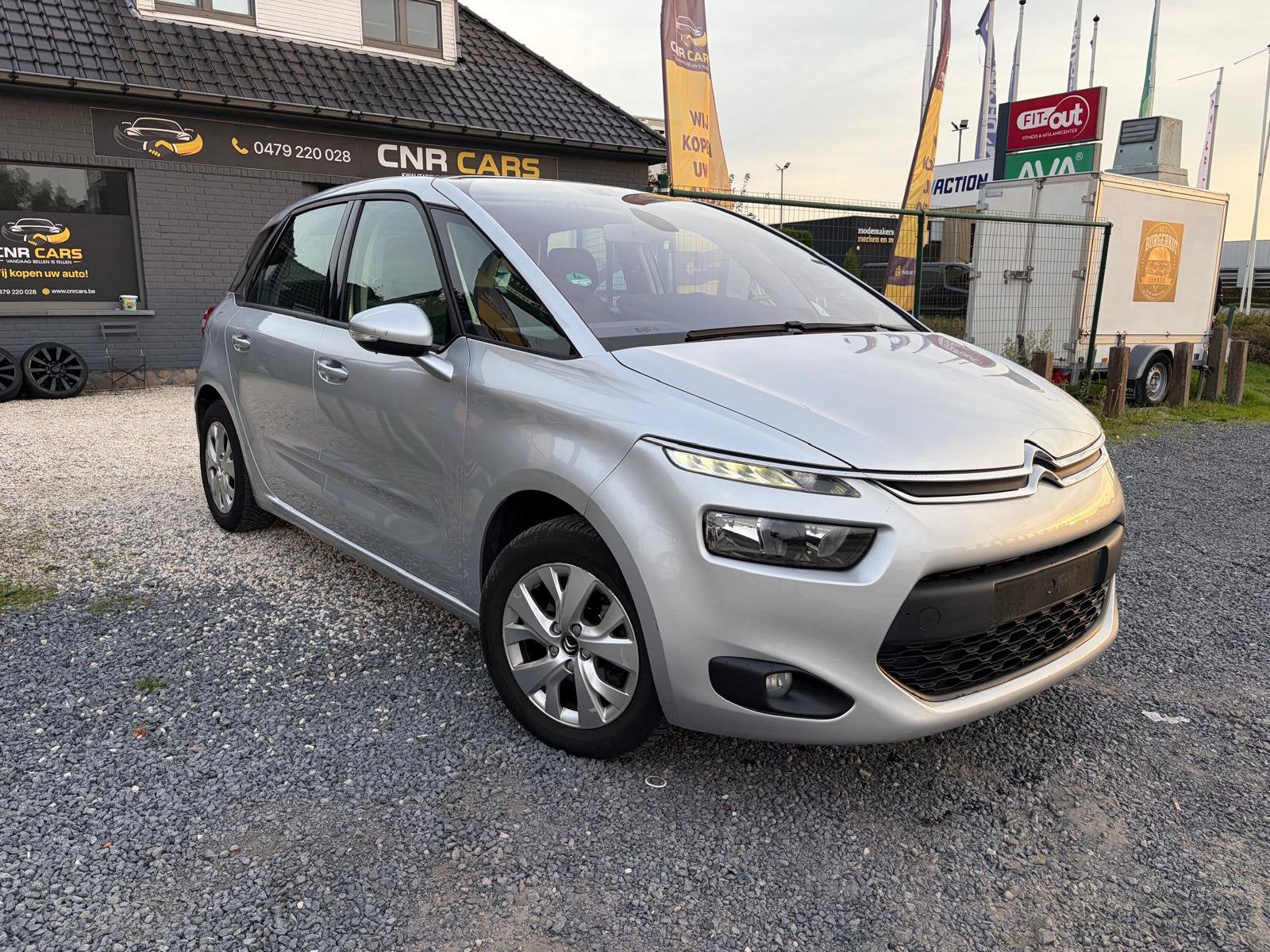 CITROËN C4 PICASSO 1.6 BENZINE – GEKEURD VOOR VERKOOP, Autos, Argent ou Gris, Achat, Entreprise, Boîte manuelle