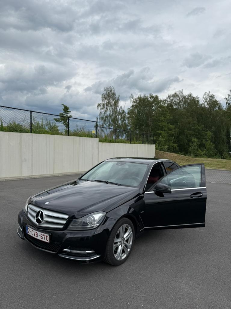 Mercedes Benz C180 CDI, Auto's, Euro 5, Zwart, Particulier, C-Klasse