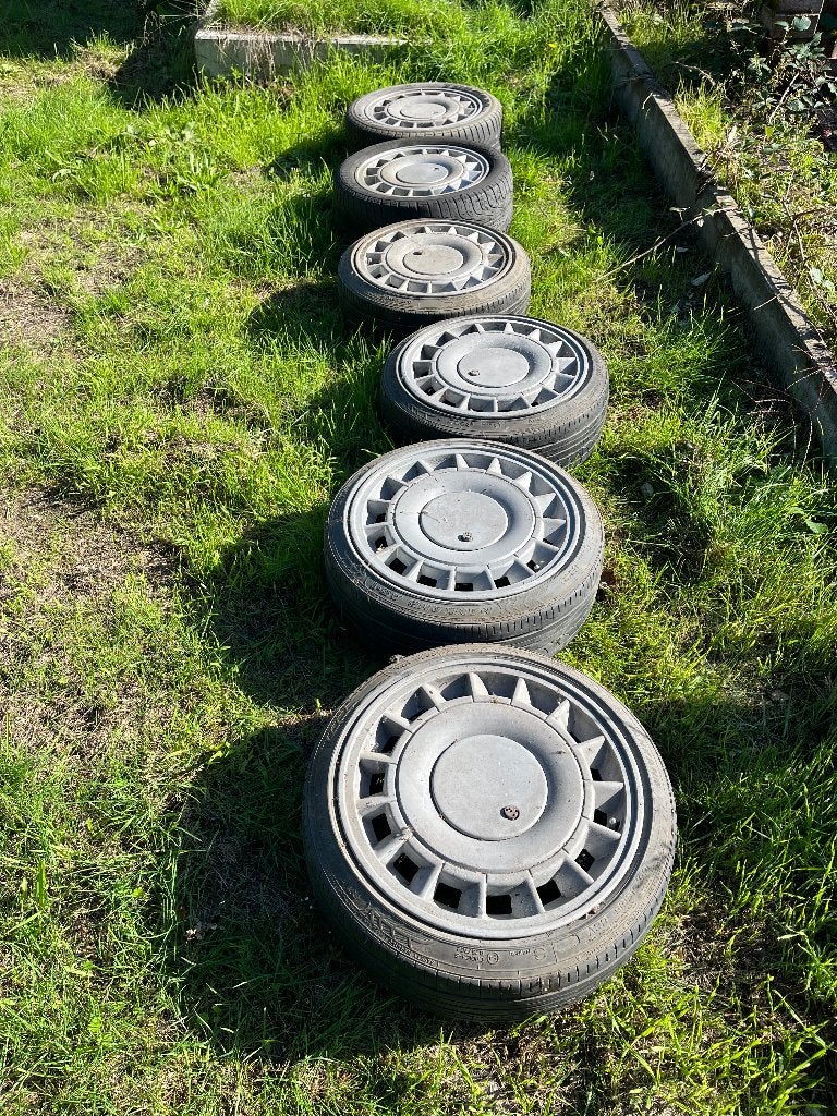 Renault clio 16v turbine velgen, Auto-onderdelen, Ophalen, 15 inch, Velg(en)