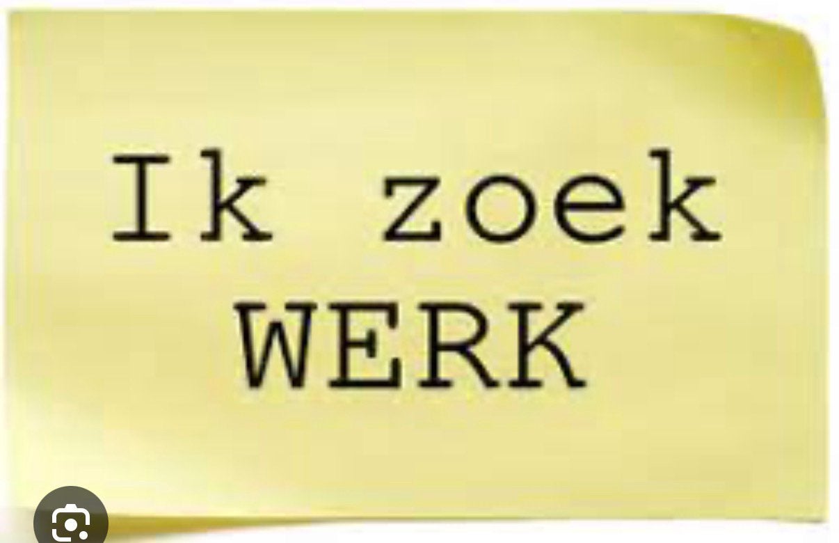 Ik zoek werk, Vacatures
