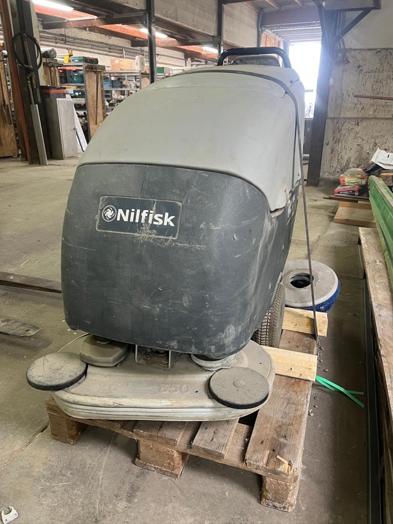 kuismachine nilfisk, Ophalen, Gebruikt