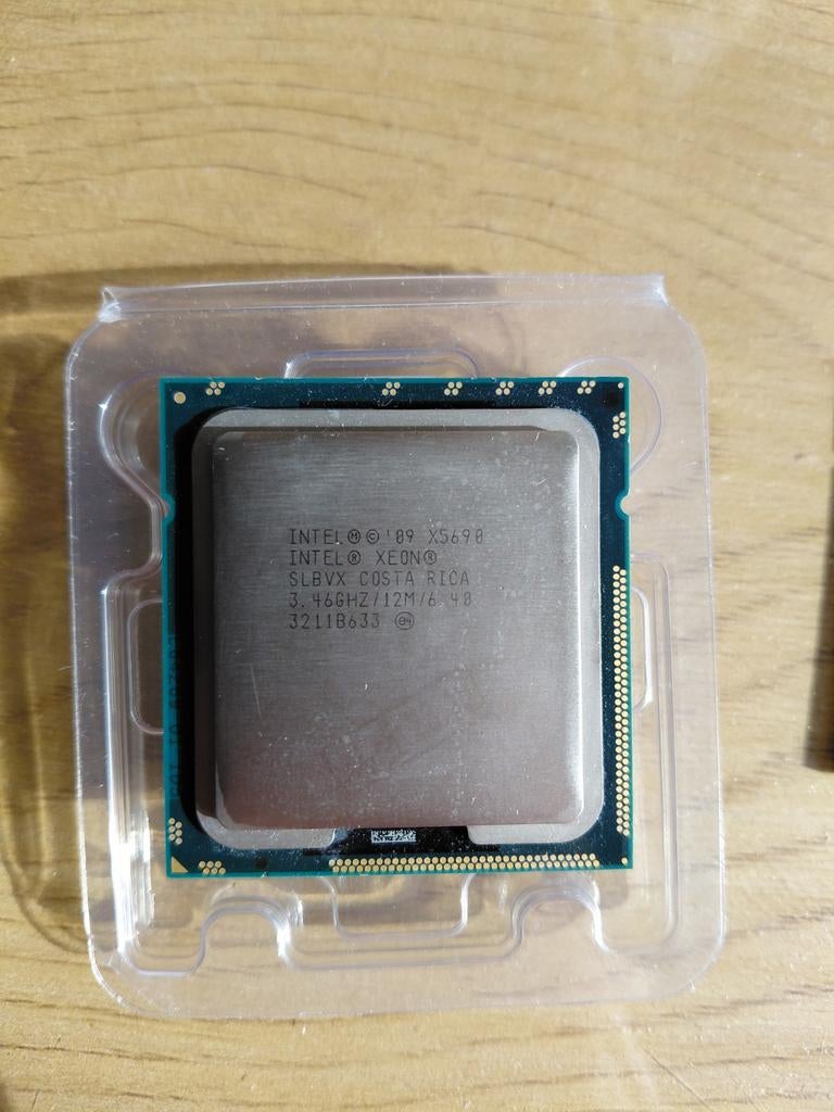 Intel Xeon X5690 - LGA1366 - 3.46Ghz, Ophalen, 6-core, Intel Xeon, Zo goed als nieuw