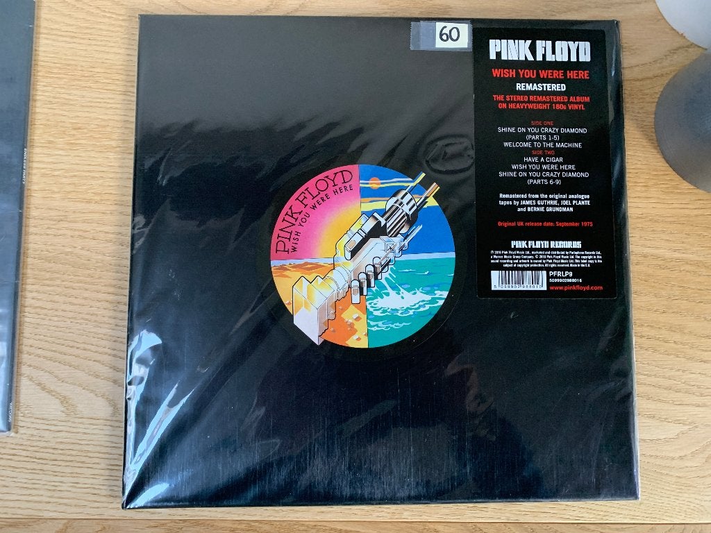 SEALED VINYL LP PINK FLOYD WISH YOU WERE HERE, Cd's en Dvd's, LP, Progressive Rock, Ophalen of Verzenden, Beschermende buitenhoes