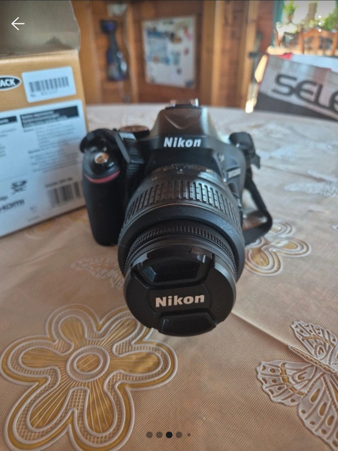 nikon 5200 met 2 llenzen, Ophalen of Verzenden, Zo goed als nieuw, Spiegelreflex, Nikon