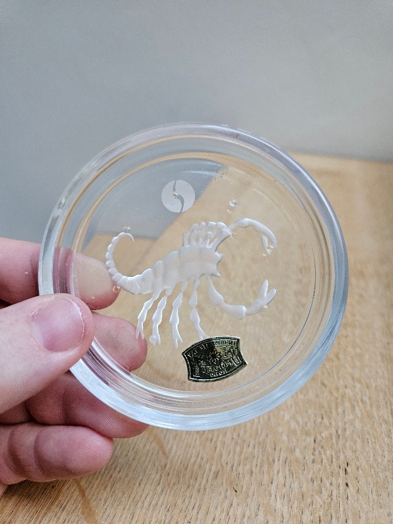 Souvenir Sabena 'Scorpion' - Cristal du Val Saint Lambert, Enlèvement ou Envoi