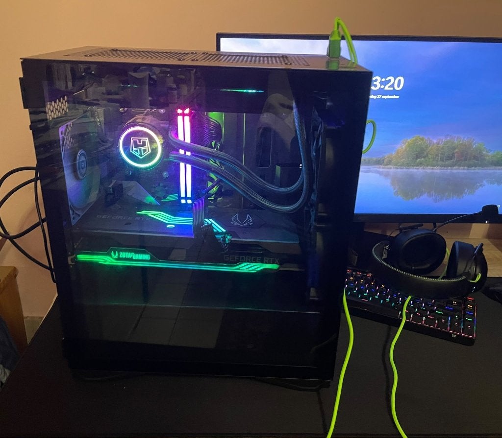 Gaming PC Ruilen voor A/B klasse brommer, Gebruikt, 32 GB, Custom Build, SSD