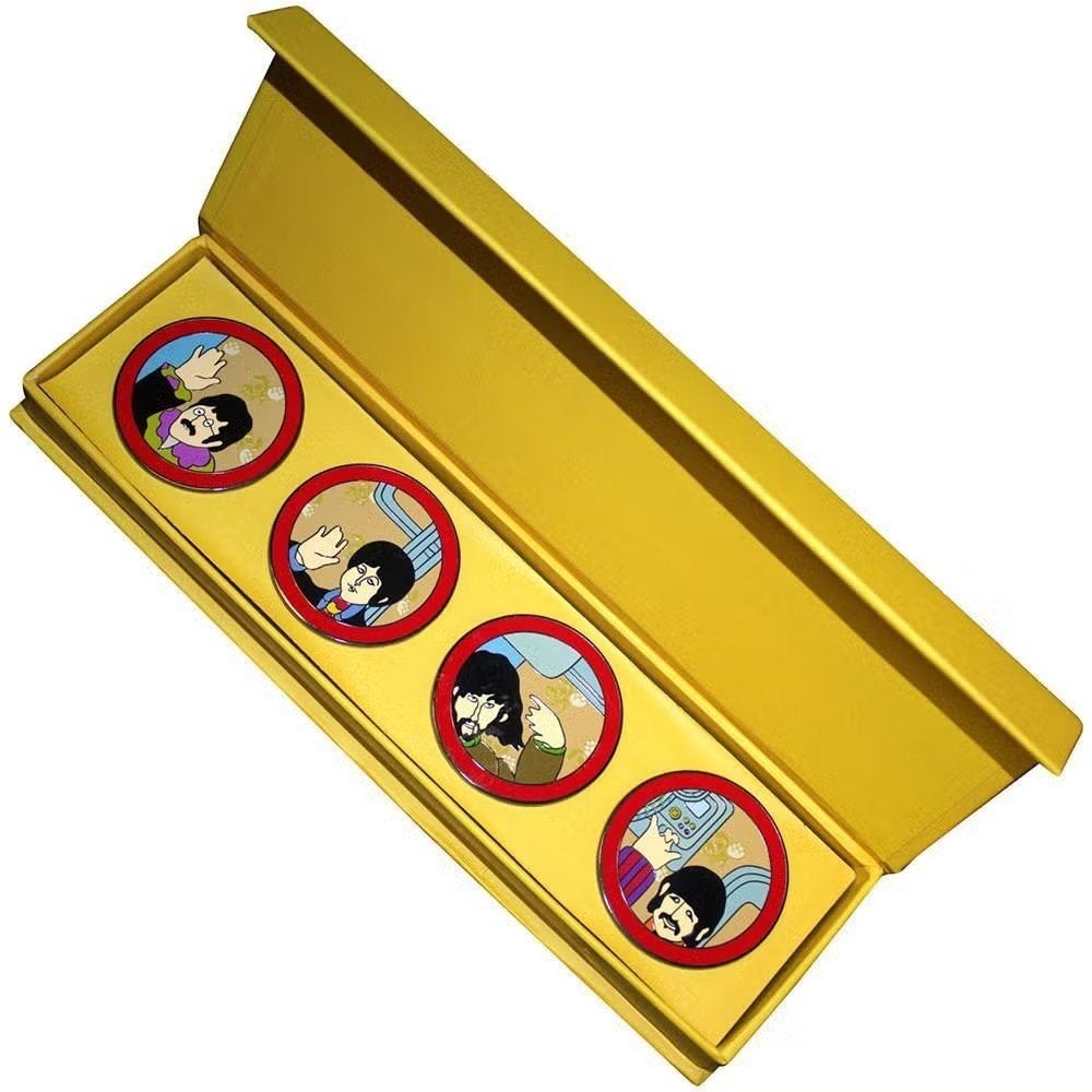 The Beatles Yellow Submarine Characters - Pin set, Ophalen of Verzenden, Nieuw