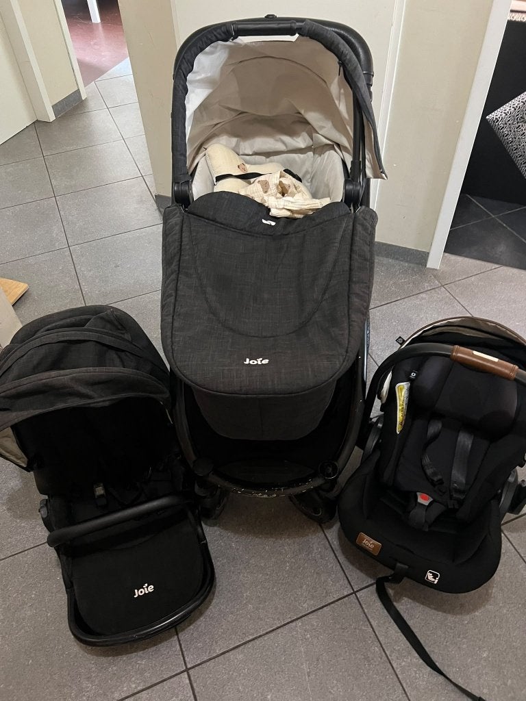 Poussette Joie 3 en 1, 0492/037136, Enlèvement, Comme neuf, Poussette, Autres marques