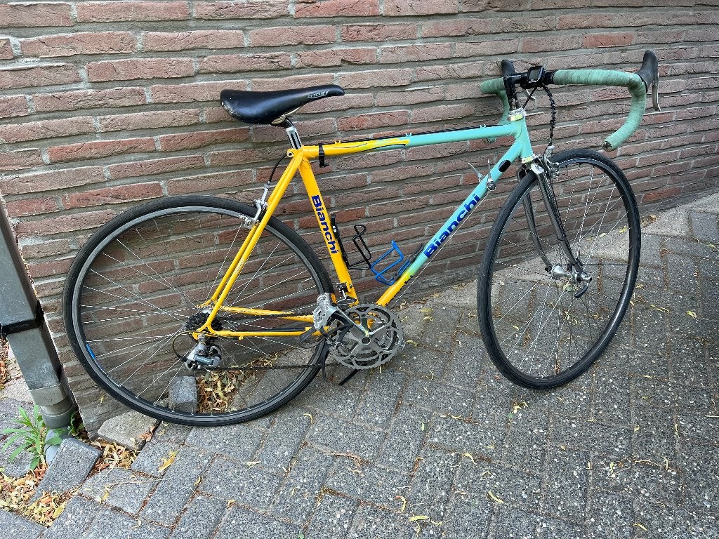 koersfiets Bianchi, Fietsen en Brommers, Ophalen, Gebruikt