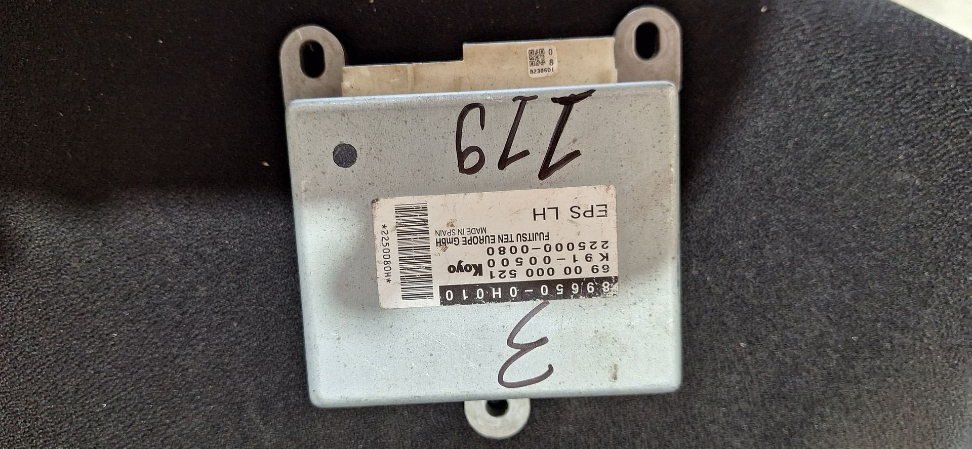 Originele Stuurbekrachtiging Computer EPS Koyo Fujitsu Ten -, -, Utilisé, -, -