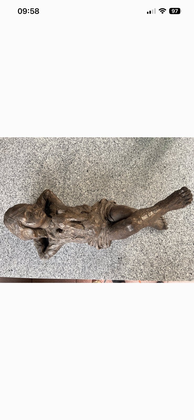 Bronzen beeld, Ophalen of Verzenden, Brons, Beeld