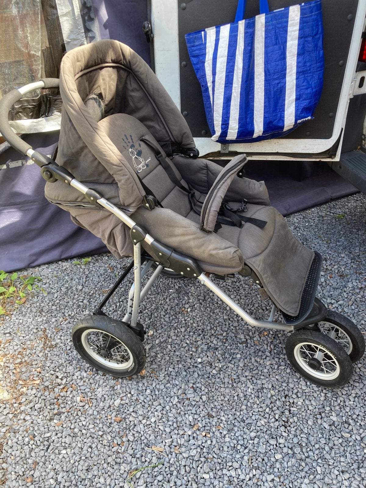 Kinderbuggy Evolution pericles, Kinderen en Baby's, Buggy's, Ophalen, Gebruikt, Verstelbare rugleuning