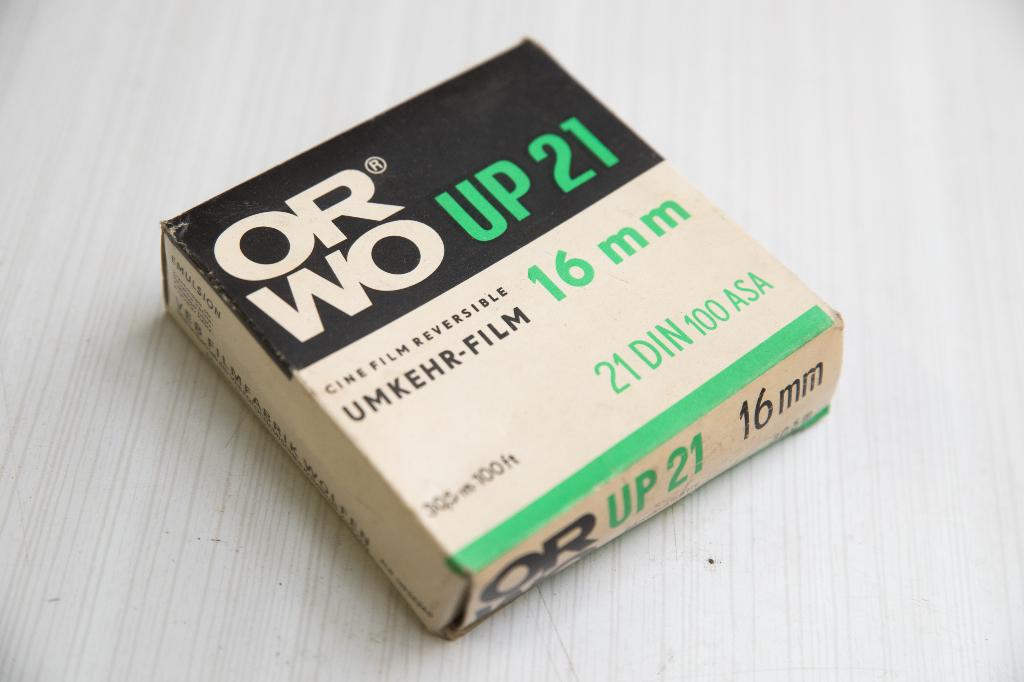 Orwo UP 21 16 mm film, Ophalen of Verzenden, Zo goed als nieuw
