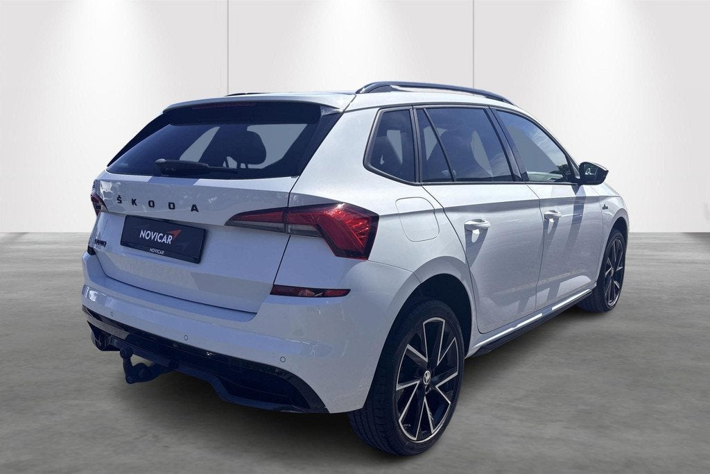 Skoda Kamiq 1.0 TSI DSG7 Monte Carlo - PANODAK + CAMERA + GP, Stof, Gebruikt, https://public.car-pass.be/vhr/d5307f44-d314-4c8d-8b9d-9438a72a3ef6