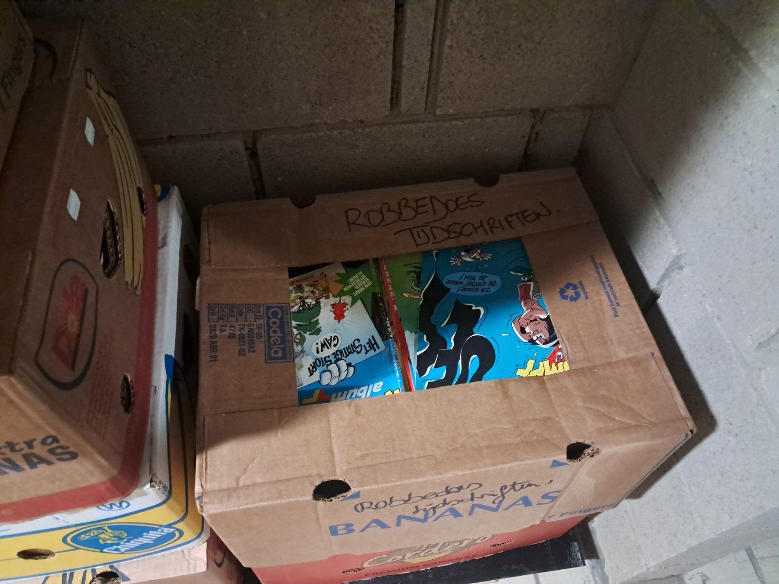 kuifje strips, Boeken, Ophalen