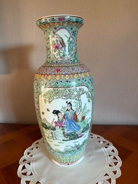Chinese vazen, Maison & Meubles, Accessoires pour la Maison | Vases, Enlèvement, Comme neuf, Multicolore