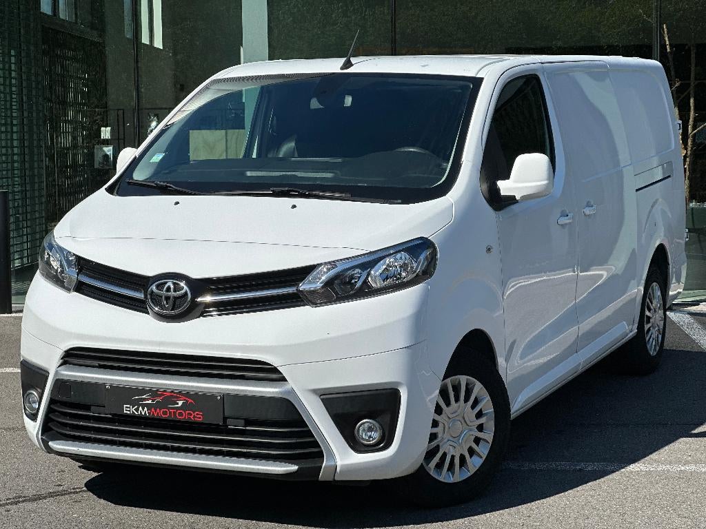 Toyota Proace 2.0 / Airco / Start-stop / 143923km, Auto's, 90 kW, Stof, 139 g/km, Wit