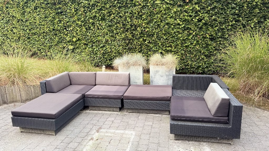 Salon de jardin résine tressée, Salons de jardin, Utilisé, Autres matériaux, Enlèvement