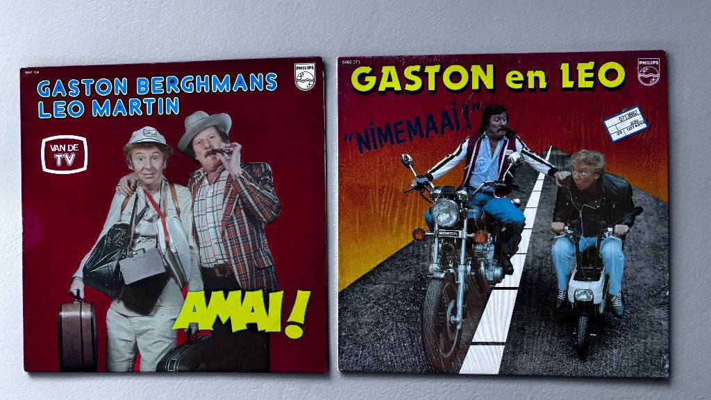 Gaston en Leo 2 LP’s, Cd's en Dvd's, Vinyl | Nederlandstalig, Ophalen of Verzenden, LP