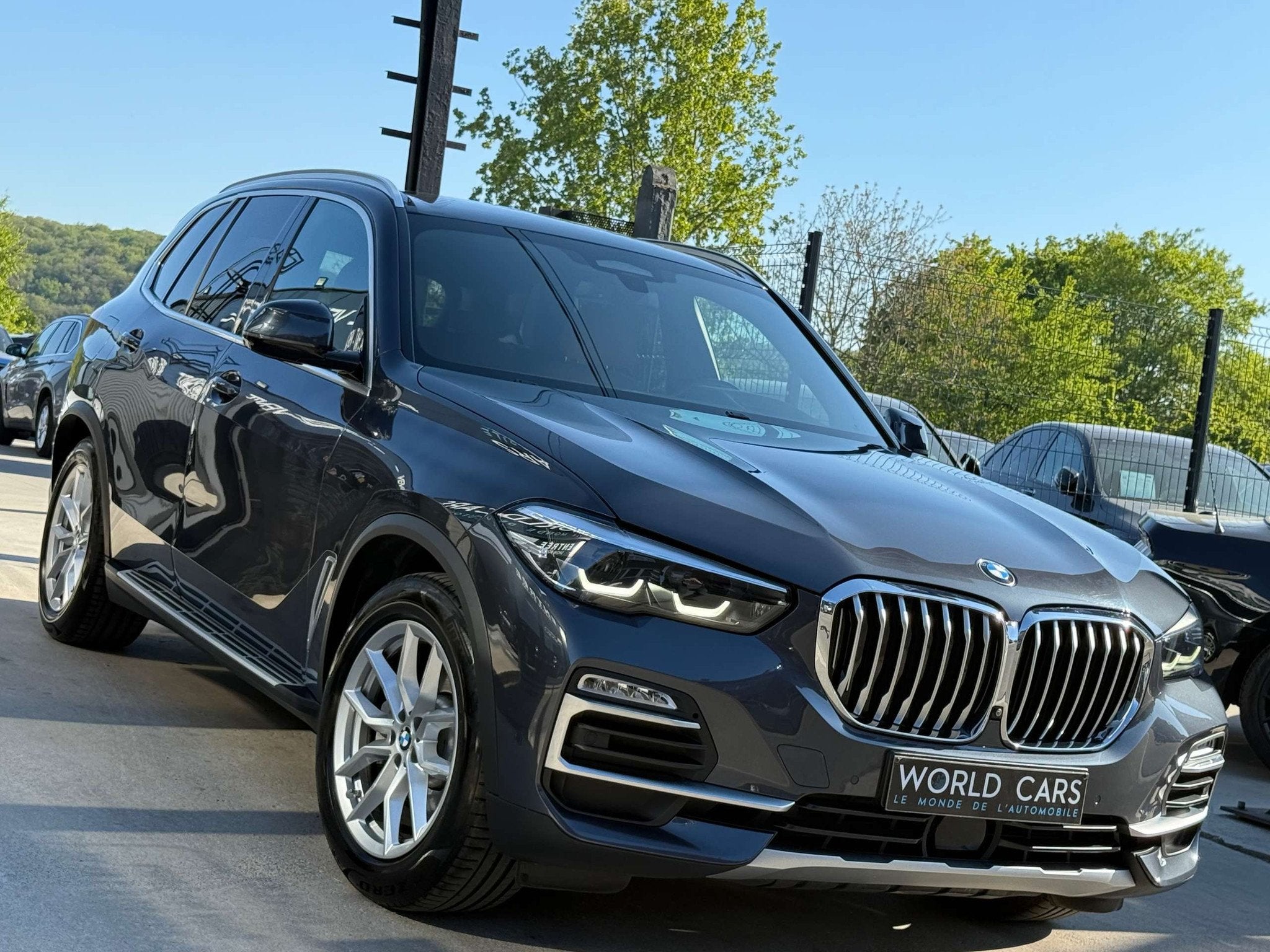 BMW X5 3.0 dAS xDrive30 PACK M - DISTRONIC - HEAD-UP - CAMER, Autos, Cuir, Argent ou Gris, Achat, Entreprise