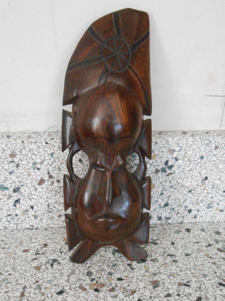 houten Afrikaans masker, Antiek en Kunst, Ophalen of Verzenden