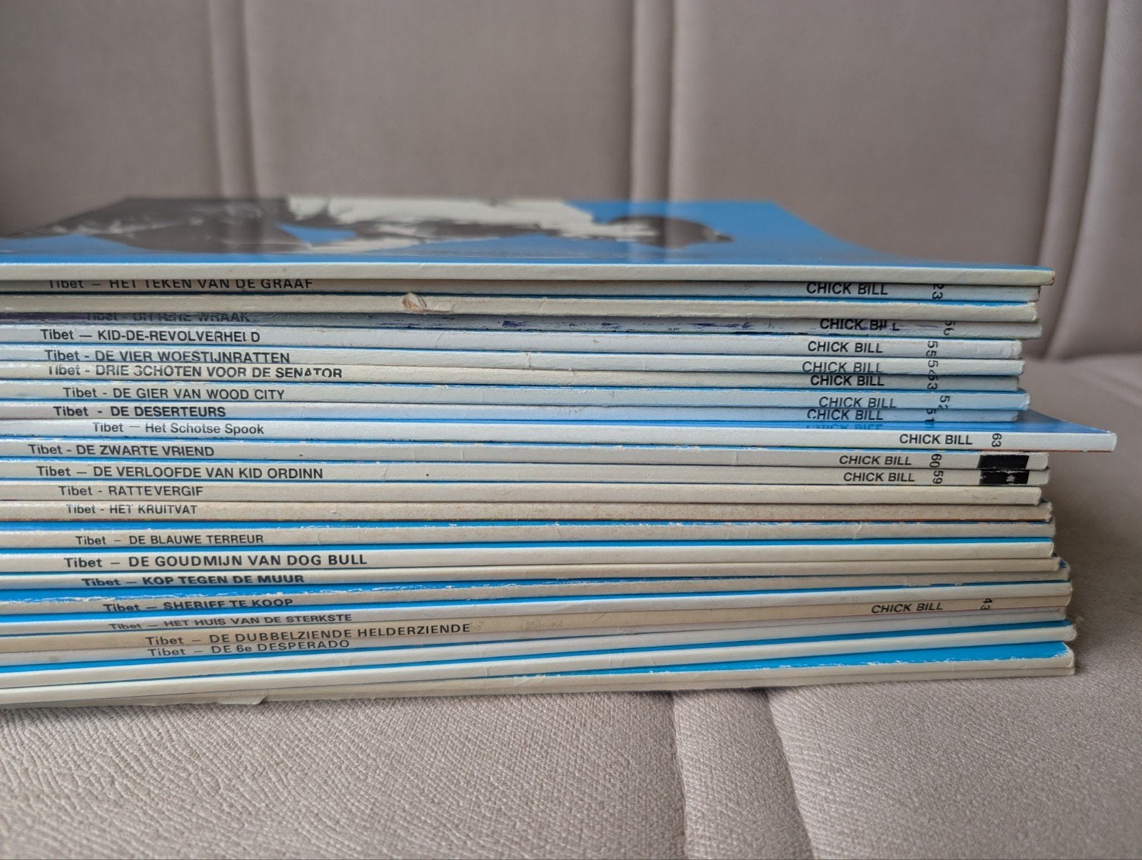 chick bill collectie, Boeken, Ophalen, Gelezen