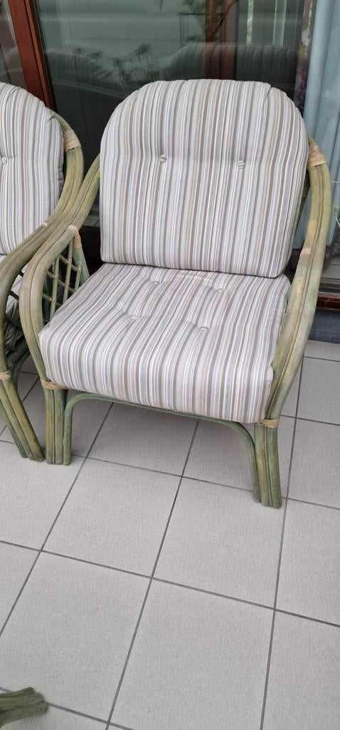 Te koop, Jardin & Terrasse, Chaises de jardin, Enlèvement, Rotin
