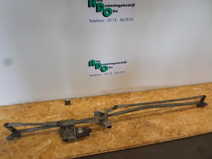 Moteur + mécanique essuie-glace d'un Peugeot 307, -, 3 mois de garantie, Utilisé, -