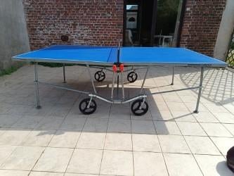 table ping pong, Enlèvement, Comme neuf, Table d'extérieur, Pliante