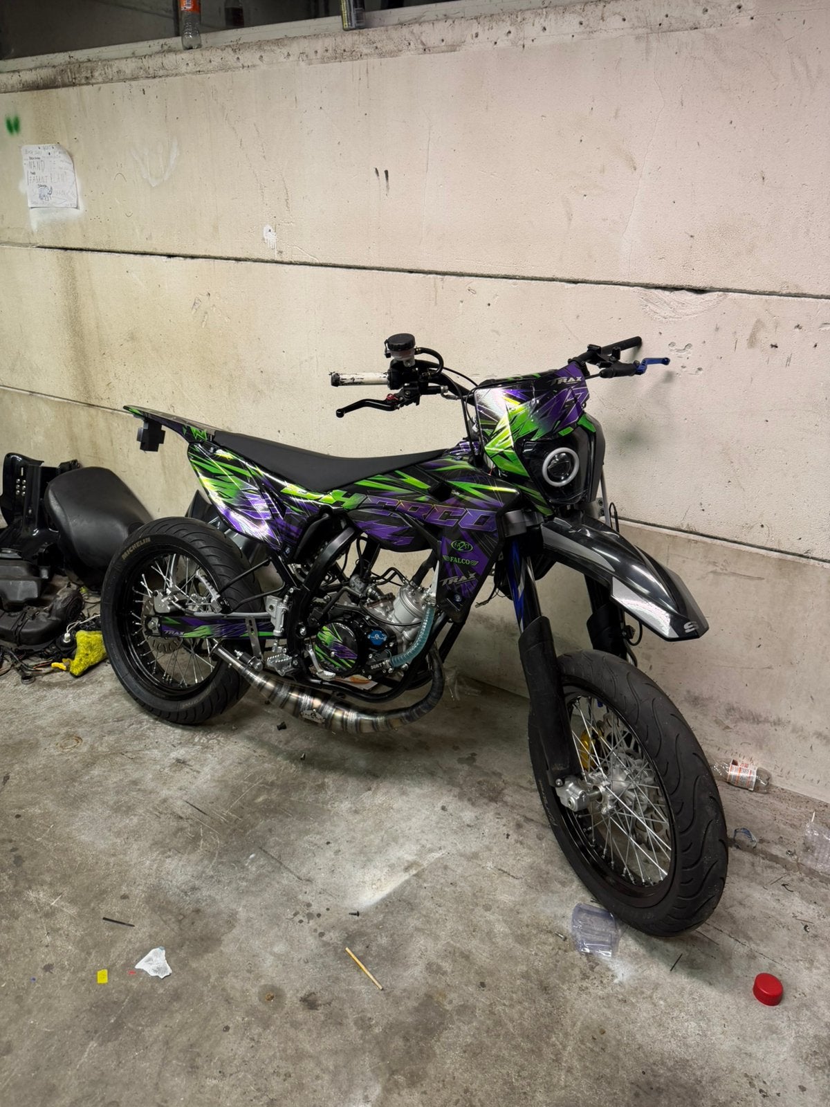Sherco sm50 rs nieuw!!, Ophalen, Zo goed als nieuw