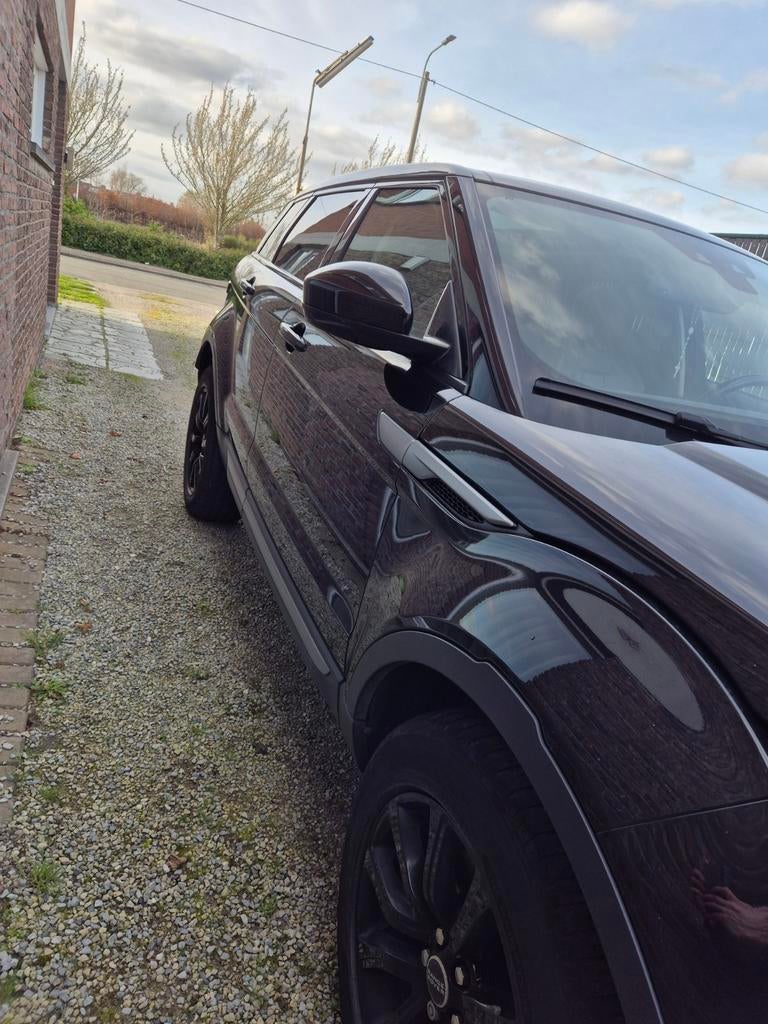 Land Rover evoque 2018, Auto's, Automaat, Zwart, Leder, Diesel