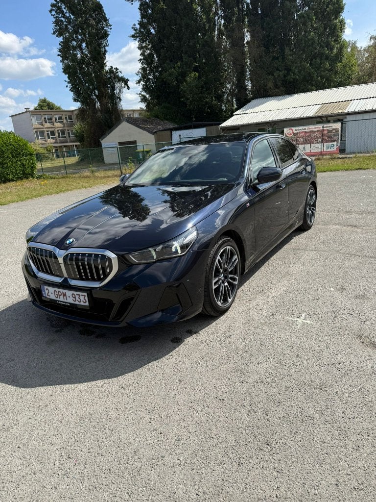Bmw 520i, Cuir, Euro 6, Entretenue par le concessionnaire, Noir