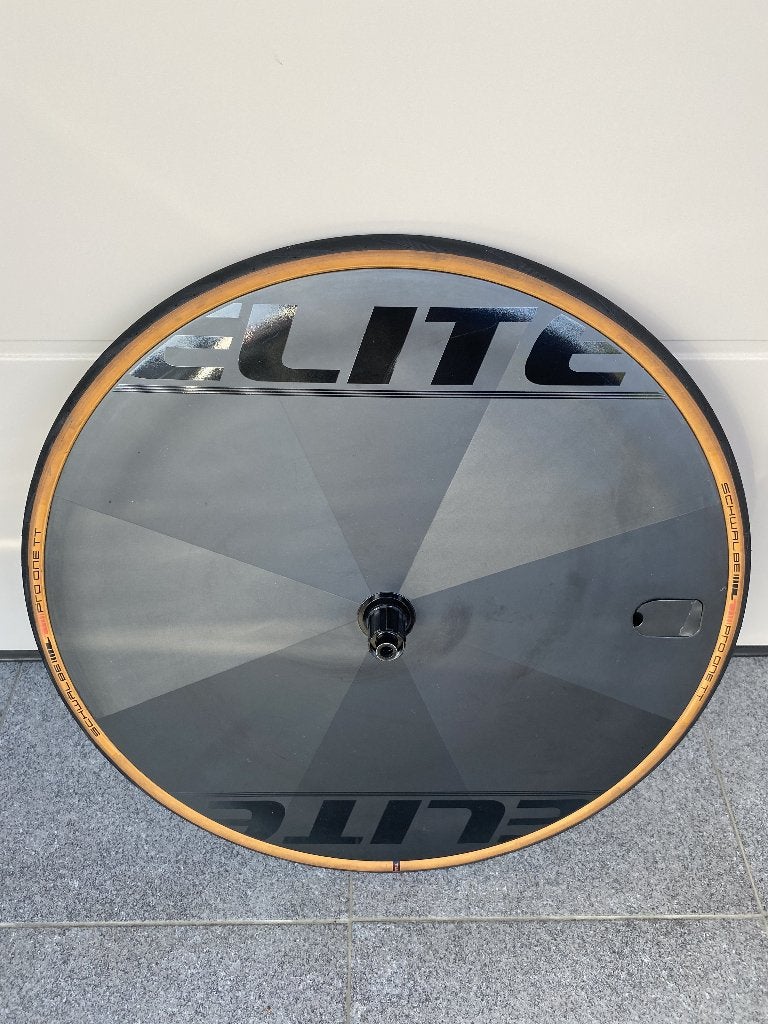 Disc wiel voor TT of Triatlon - schijfremuitvoering, Fietsen en Brommers, Fietsonderdelen, Ophalen of Verzenden, Zo goed als nieuw