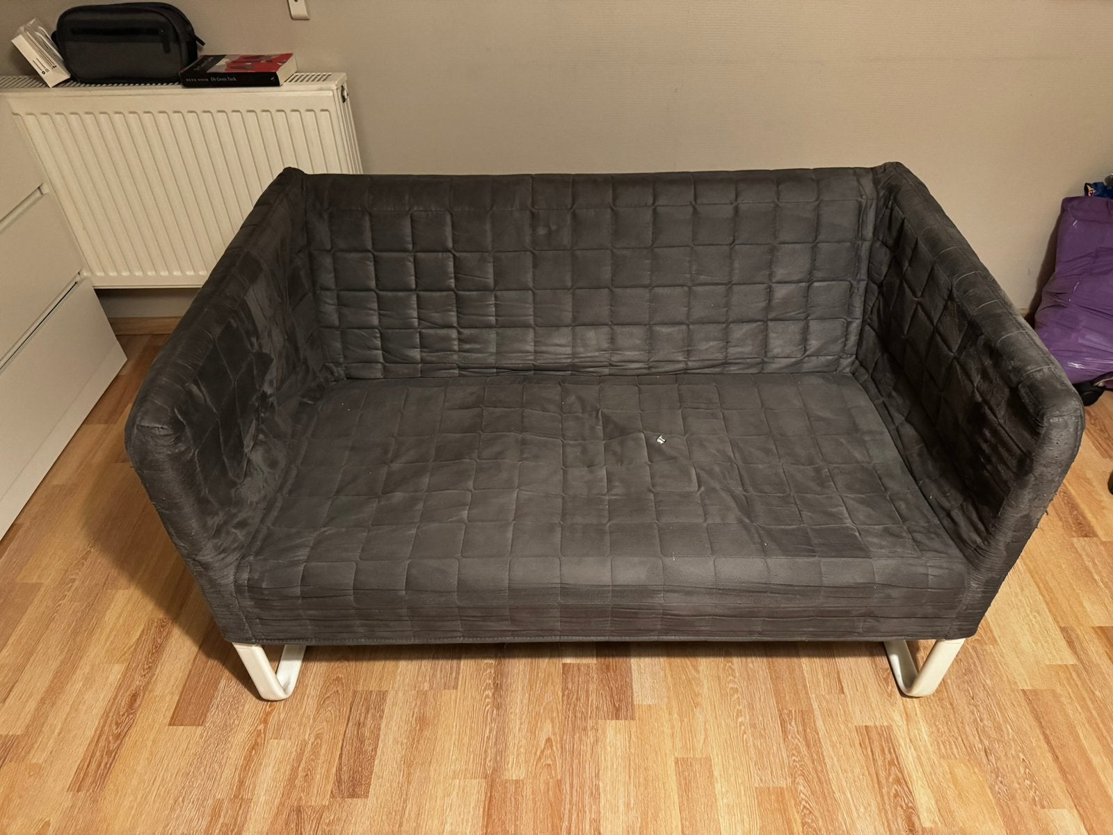 Kleine zetel, Huis en Inrichting, Ophalen, Gebruikt, Tweepersoons