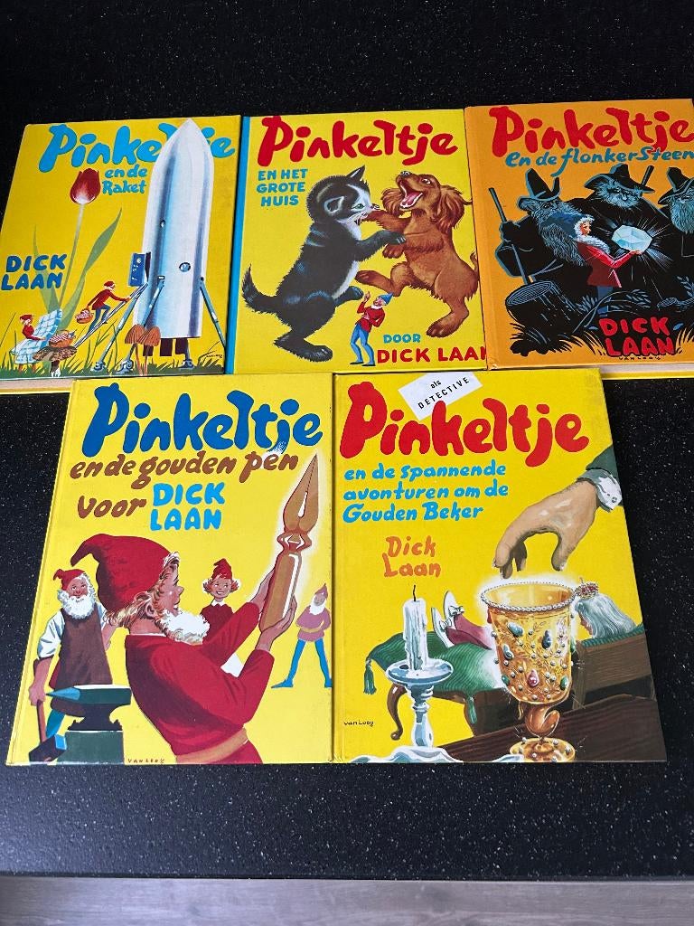 Pinkeltje (lot van 5 mooie boeken) - Dick laan, Ophalen of Verzenden, Gelezen