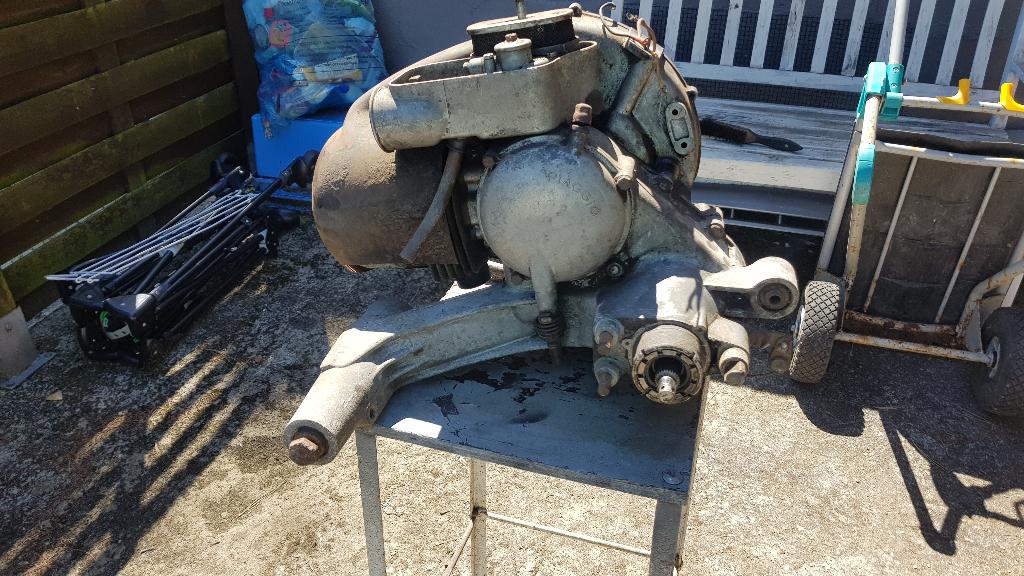 Moteur 150 cc GL Vespa Piaggio - VLA1M + 2 roues, Enlèvement, Utilisé